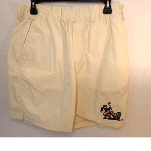 Genuine Malbon Men's size XL Golf Lightweight SHORTS CREAM -NEW No tags